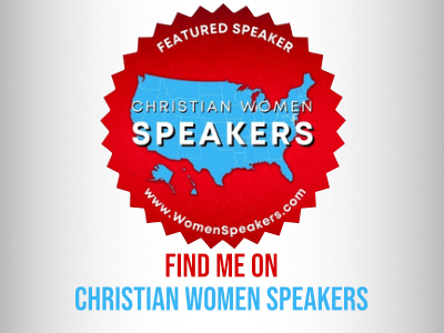 Find me on Christian Women Speakers!