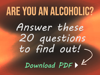 Find out if You are an Alcoholic